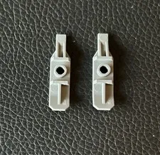 Lego Parts 99774 Lot 2 Dark Bluish Gray Minifigure Utensil Ski Without Hinge