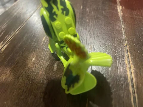 Lego Minifigure Figure Dinosaur Dilophosaurus From Jurassic World #75916