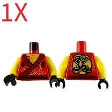 Lego 973pb3806c01 Ninjago Torso Gi Cobra Avatar Kai njo0567 71714