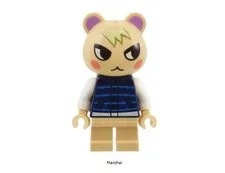 NEW LEGO Animal Crossing Marshal Minifigure Bear Minifig 77048 ani006