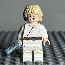 Lego Star Wars Minifigures - Luke Skywalker 75052, 75056, 75059 sw0551 - 3D