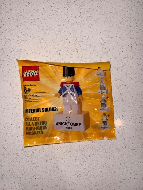 Imperial Soldier Lego Magnetic Minifigure 1989 Bricktober