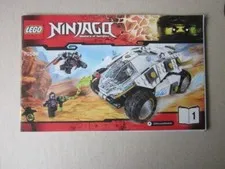 Lego System Building Instructions Instruction Ninjago 70588-1