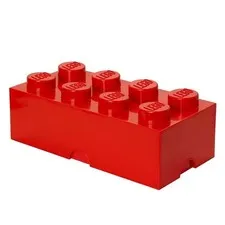 LEGO Storage Brick 8, Bright Red