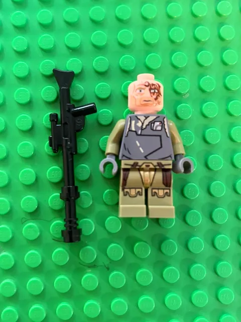 LEGO Star Wars Minifigure Obi-Wan (Bounty Hunter) 75024 With Rifle sw0498