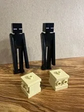 Lego minecraft enderman minifigures