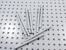 LEGO Lot of 8 Light Bluish Gray 6L Staffs Weapon Minifig BJ