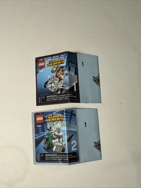 LEGO DC Comics Super Heroes INSTRUCTIONS ONLY (76070)