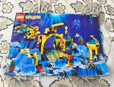 LEGO instructions Aquazone 6195 Neptune Discovery Lab manual booklet ill.