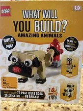 LEGO Creator What Will You Build? Amazing Animals Book Pug Sheep Rooster 30542