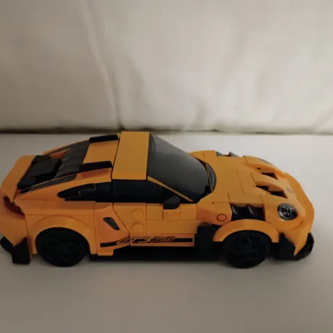 LEGO McLaren Senna GTR Lot of 2 Vehicles Orange & Black Custom Printed