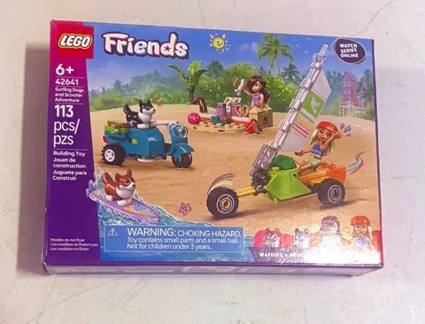 LEGO Friends Surfing Dogs and Scooter Adventure 42641 113 pcs 6+ Box