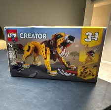 LEGO Creator 3in1 31112 Wild Lion Building Set 224 Pieces 7+