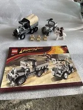 Indiana Jones 7622 -Race for The Stolen Treasure-99% Complete