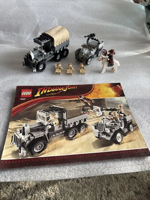 Indiana Jones 7622 -Race for The Stolen Treasure-99% Complete