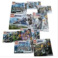 LEGO Avengers Instructions Manual Lot Of 10 Variety Books Good