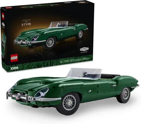 NEW SEALED LEGO Icons: Jaguar E-Type (11381)
