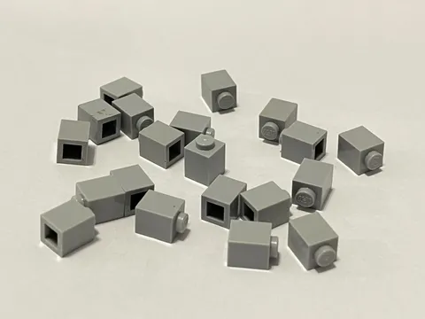 Lego 3005 30071 Light Blue Gray Replacement Add-on Pieces Parts Lot of 20