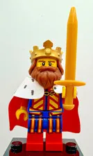 LEGO 71008 CMF Series 13 Classic King Minifigure col13-1 Complete New Castle