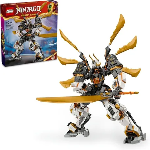Brand New LEGO Ninjago Cole's Dragon Mega Titanium Mech Toy Robot 71821 Japan