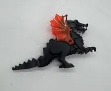 LEGO Castle Black Classic Dragon Animal 6129c04 From Sets 6007, 6097, 6047, 4818