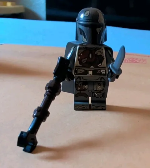 LEGO Star Wars Minifigure Muddy armor Mandalorian 75453 Offworld Sandcrawler 