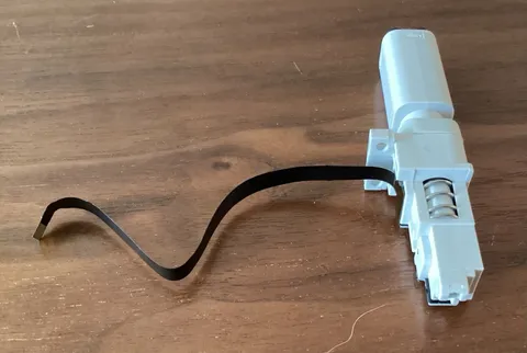 LEGO Powered Up/Power Functions Motor, White w/ Attached Black Cable