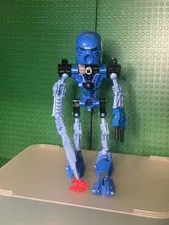 LEGO Bionicle Toa Mata Tahu 8534 Blue Kanohi Hau Custom Moc Read Description 