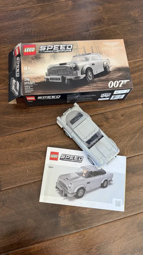 LEGO Speed Champions 76911 Aston Martin DB5 007 James Bond Complete Retired