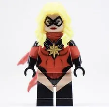 LEGO Marvel Comics Ms Marvel Custom minifigure By Diamond Customs Rare