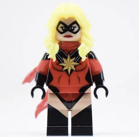 LEGO Marvel Comics Ms Marvel Custom minifigure By Diamond Customs Rare