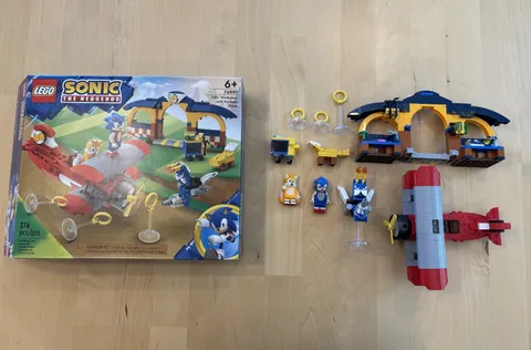 Lego Sonic the Hedgehog 76991 - Tail's Workshop and Tornado Plane WITH BOX