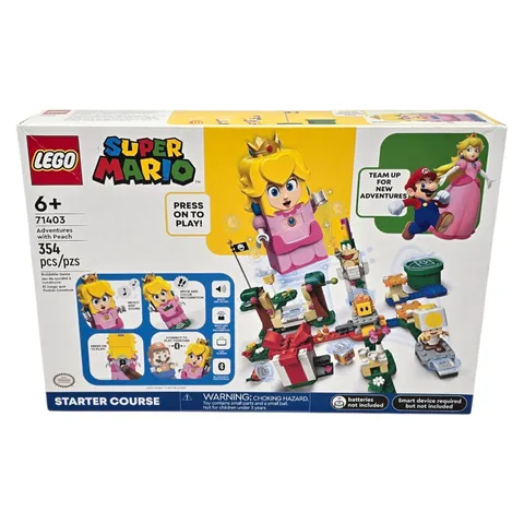 LEGO Super Mario #71403 Adventures With Peach 354pcs Age 6+ NEW