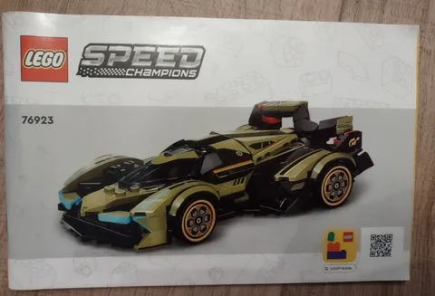 LEGO Speed Champions 76923 MANUAL ONLY