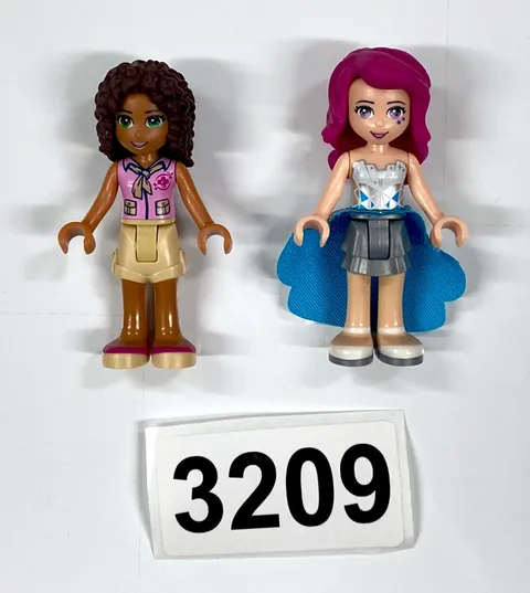 Lego Lot of Friends 2 girl Mini-Figures - minifigure