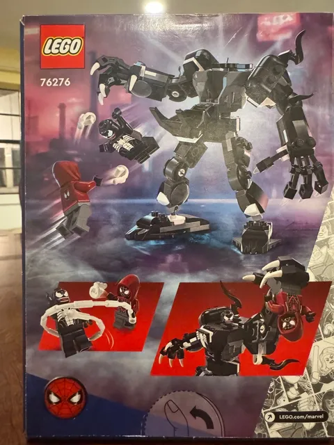 LEGO Marvel 76276 Venom Mech Armor vs Miles Morales New Sealed