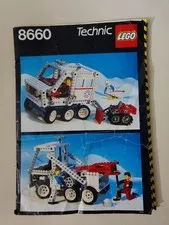 Vintage Lego Technic 8660 Instructions Manual 1986