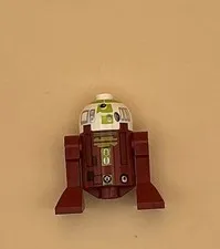 LEGO Star Wars Astromech Droid Minifigure Figure White & Brown Plastic
