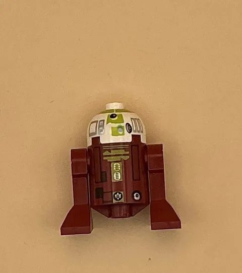 LEGO Star Wars Astromech Droid Minifigure Figure White & Brown Plastic