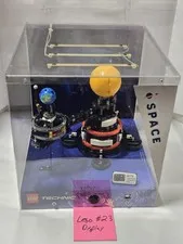 LEGO Technic 42179 Planet Earth Moon Space Display Case Clear Light Acrylic