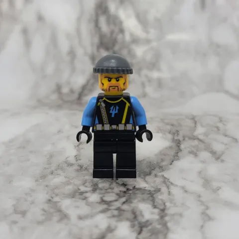 Lego Aquaraider Diver 3 Minifigure Aqua Raiders 7775
