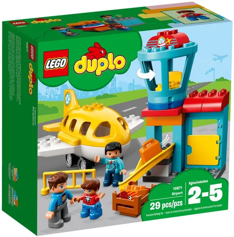 LEGO 10871 * AIRPORT * DUPLO * NEW IN DAMAGED BOX, SEALED