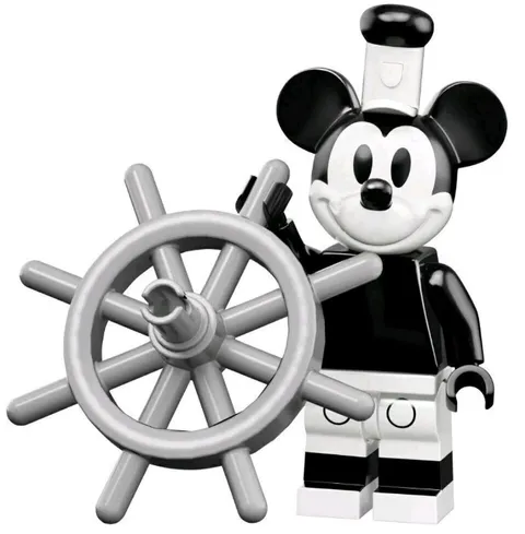 LEGO Mickey Mouse Disney Series 2 Minifigure CMF 71024 Steamboat Willie New Open