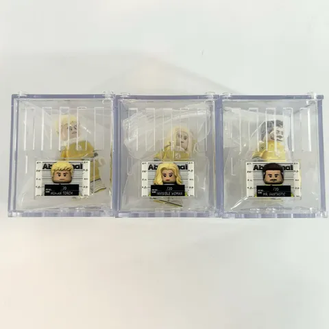 LEGO Marvel Abnormal Custom Fantastic Four First Step Johnny Sue Reed Minifigure