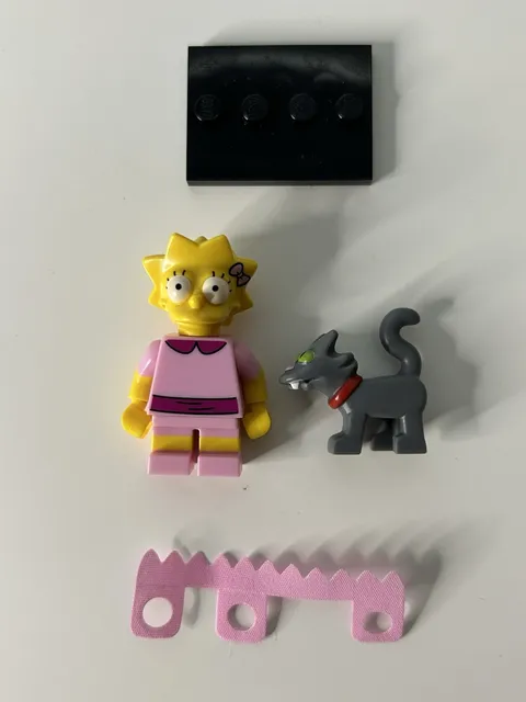 Lego Minifigure Lisa Simpson With Snowball The Simpsons Series 2 Collectible