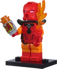 LEGO Series 29 Bionicle Cosplayer (Toa Tahu) Minifigure with Canister Set 71052