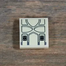 LEGO Star Wars Slope Curved 2x2x2/3 Millennium Falcon Seat Cushion 15068pb218