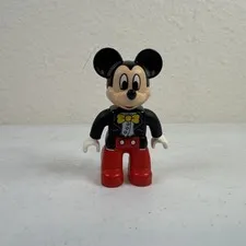LEGO DUPLO MICKEY MOUSE FIGURE Disney Black Tuxedo 2.5