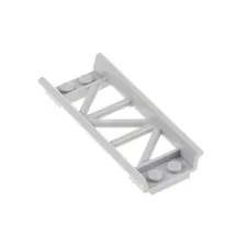 1x LEGO Train Coaster Track Straight 8L Light Gray Rail 6472961 26022