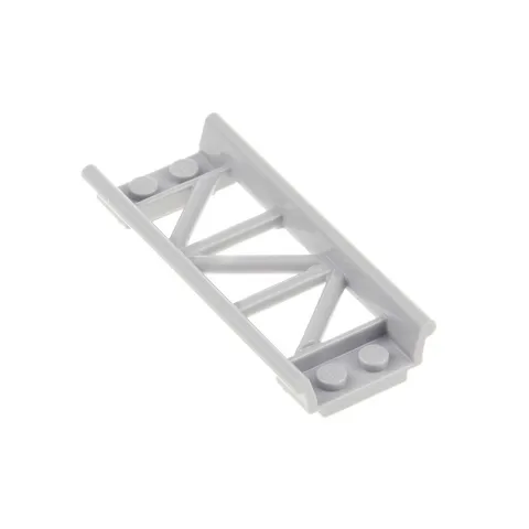1x LEGO Train Coaster Track Straight 8L Light Gray Rail 6472961 26022